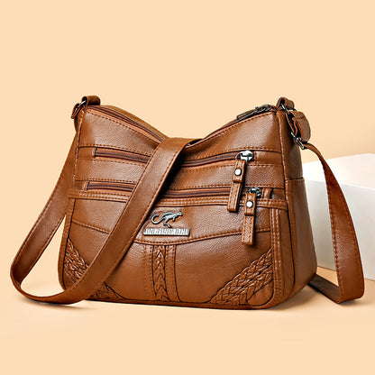 🔥【Vremenski ograničena ponuda】🔥50% popusta — Elegantna i mekana kožna torba velikog kapaciteta