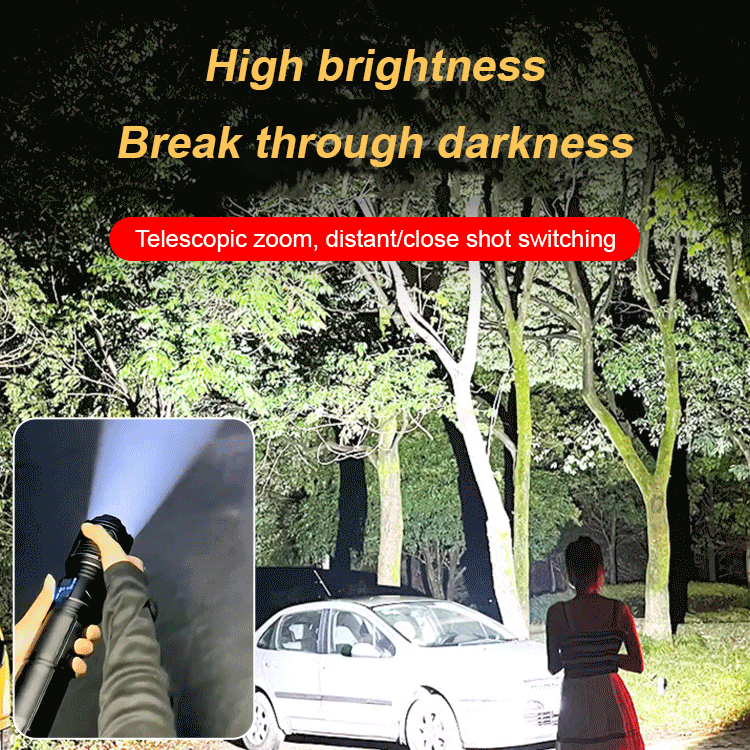 ✨️【Limitedowana oferta -50%】🔦🔦Nowa zewnętrzna lampa patrolowa, mocna latarka z wydłużonym czasem pracy-3891219