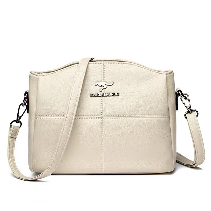 🔥【50% zniżki】👜👜 Nowa, ręcznie robiona, skórzana torba na ramię w stylu vintage