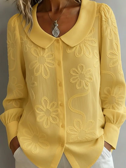 👚Retro bluza s vezom u francuskom stilu - Kolekcija 2026