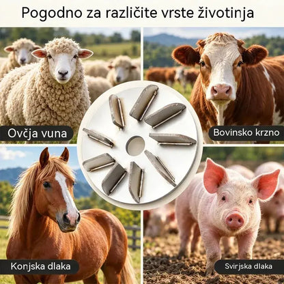 🔧🪚 Disk za uklanjanje dlaka od nehrđajućeg čelika za kutne brusilice | Disk za uklanjanje dlaka za čišćenje i obradu svinjetine, janjetine i teletine