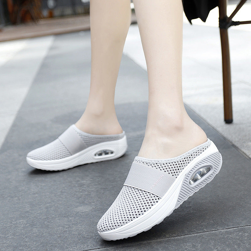 👡🛒【Nový produkt za zníženú cenu】💖🎁【Veľkosti 35-43】Tenisky z dutej sieťoviny 2026 so vzduchovým odpružením a vysokou elasticitou pre neúnavnú chôdzu