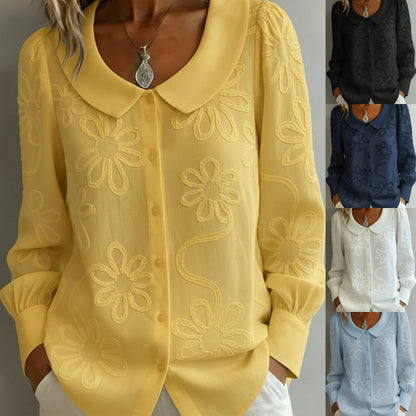 👚 Francuska retro koszula z haftem 2026