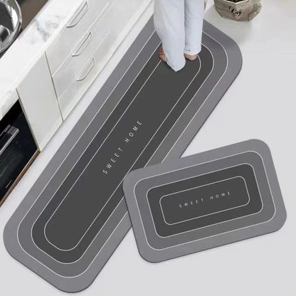 🛒👉【2pcs】Minimalistička prostirka za pod/vrata u kuhinji za ulaz, otporna na mrlje i neklizajuća