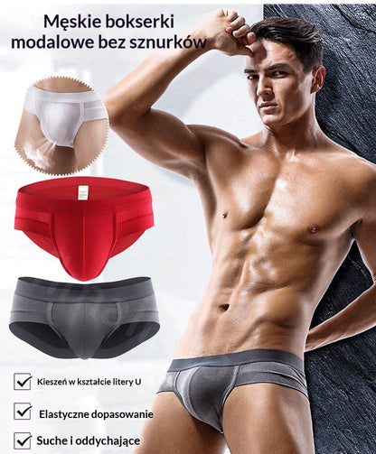 🔥✨【Kup 1, otrzymaj 4 gratis】【Rozmiary M-4XL】🩲 Męskie szorty z modalu