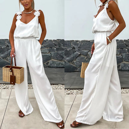 💥👚👖【50% zniżki】🌹💖【S-XL】2025 nowy kombinezon bez rękawów, INS casual style, luźny damski kombinezon!
