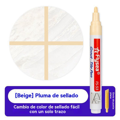 🔥Odporny na pleśń i wodę pisak do fugowania płytek ceramicznych