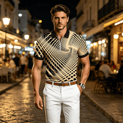 【50% popusta za nove kupce】Ljetna muška POLO majica kratkih rukava ✅ Ležerna i moderna ✅ Svestrana za aktivnosti na otvorenom