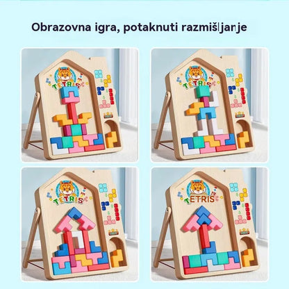 👶🧩🔥Tetris slagalice, edukativne igračke za trening dječjeg mozga, prosvjetljeno razmišljanje
