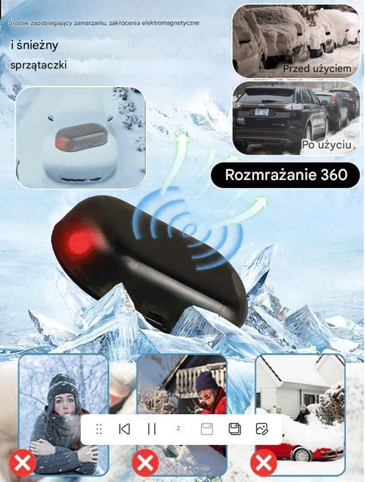 🔥Kup jeden, a drugi dostaniesz gratis🔥Narzędzie do odśnieżania samochodów, specjalnie zaprojektowane do usuwania szronu i śniegu z szyb samochodowych.
