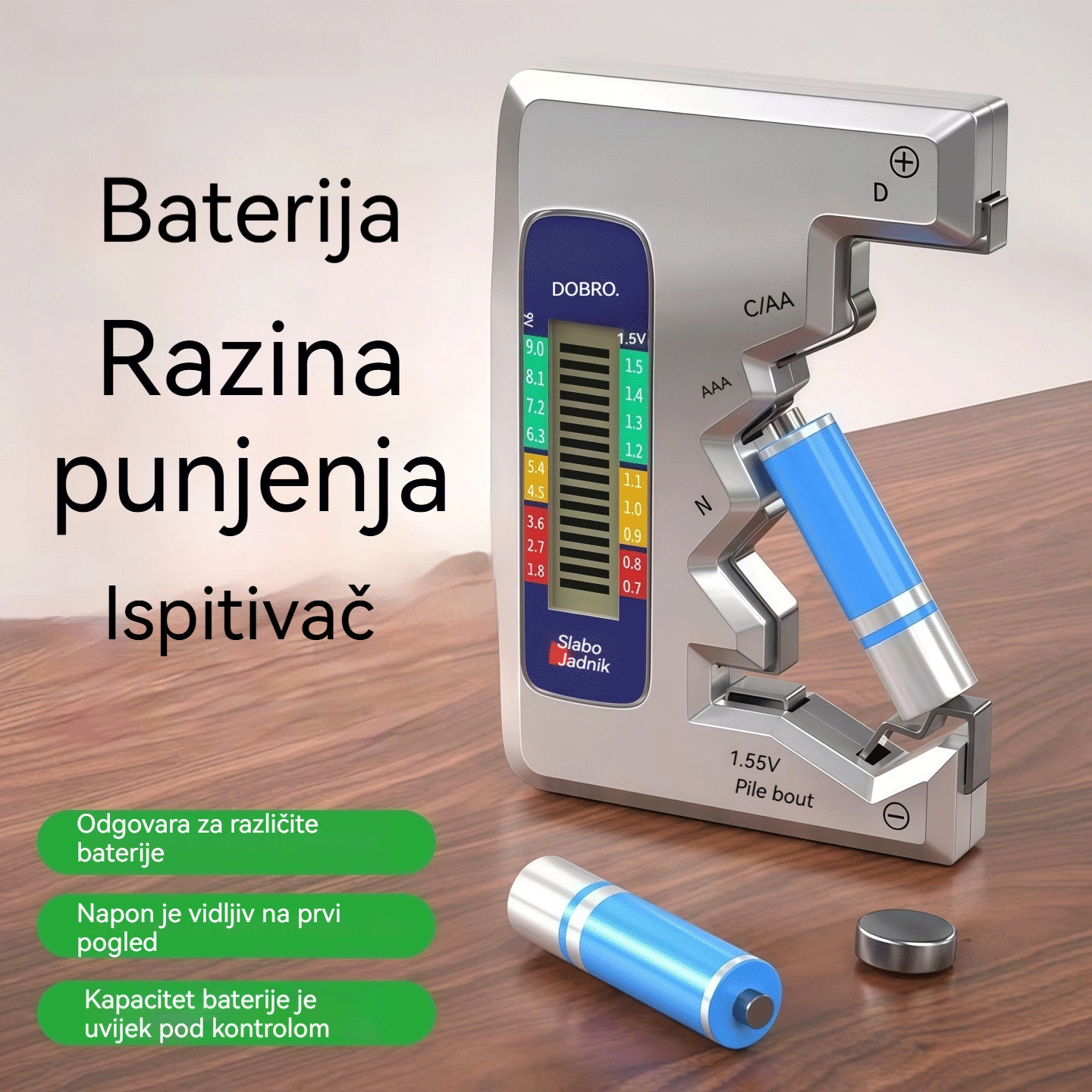 ⚡Ispitivači baterija čine vaš život lakšim