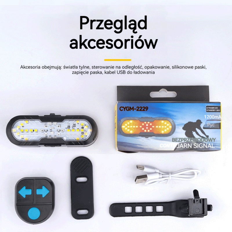 😀【Obniżka o 100 zł】Nowy wielofunkcyjny bezprzewodowy pilot do klaksonu i świateł kierunkowych