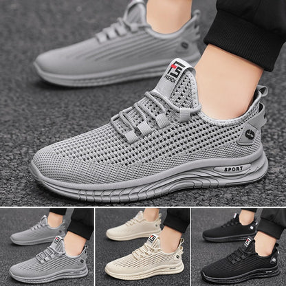 👟【39-44】Wygodne, oddychające, antypoślizgowe, modne buty męskie z siateczki 3631788