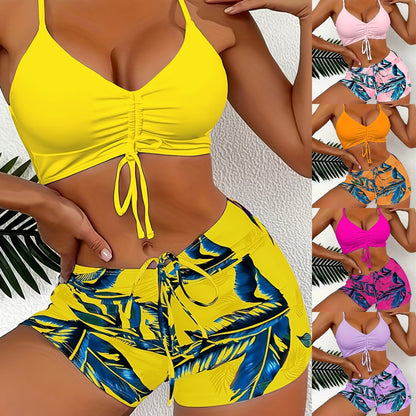 🏊‍👙【Wyprzedaż】🌴 Modny strój kąpielowy plus size z nadrukiem
