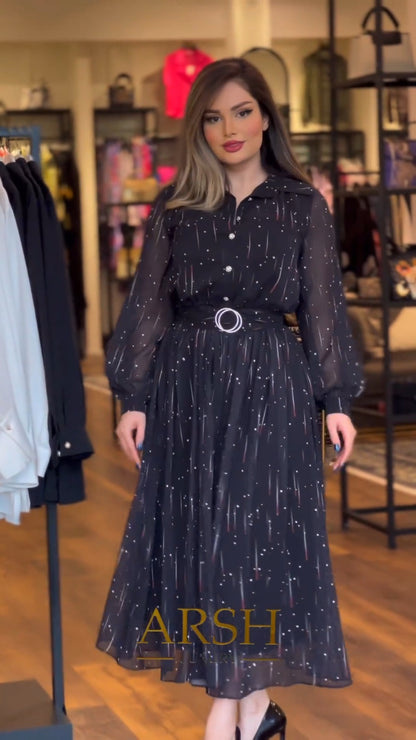 👗Nowa modna sukienka, klasyczny krój, elegancka i prosta 3665357