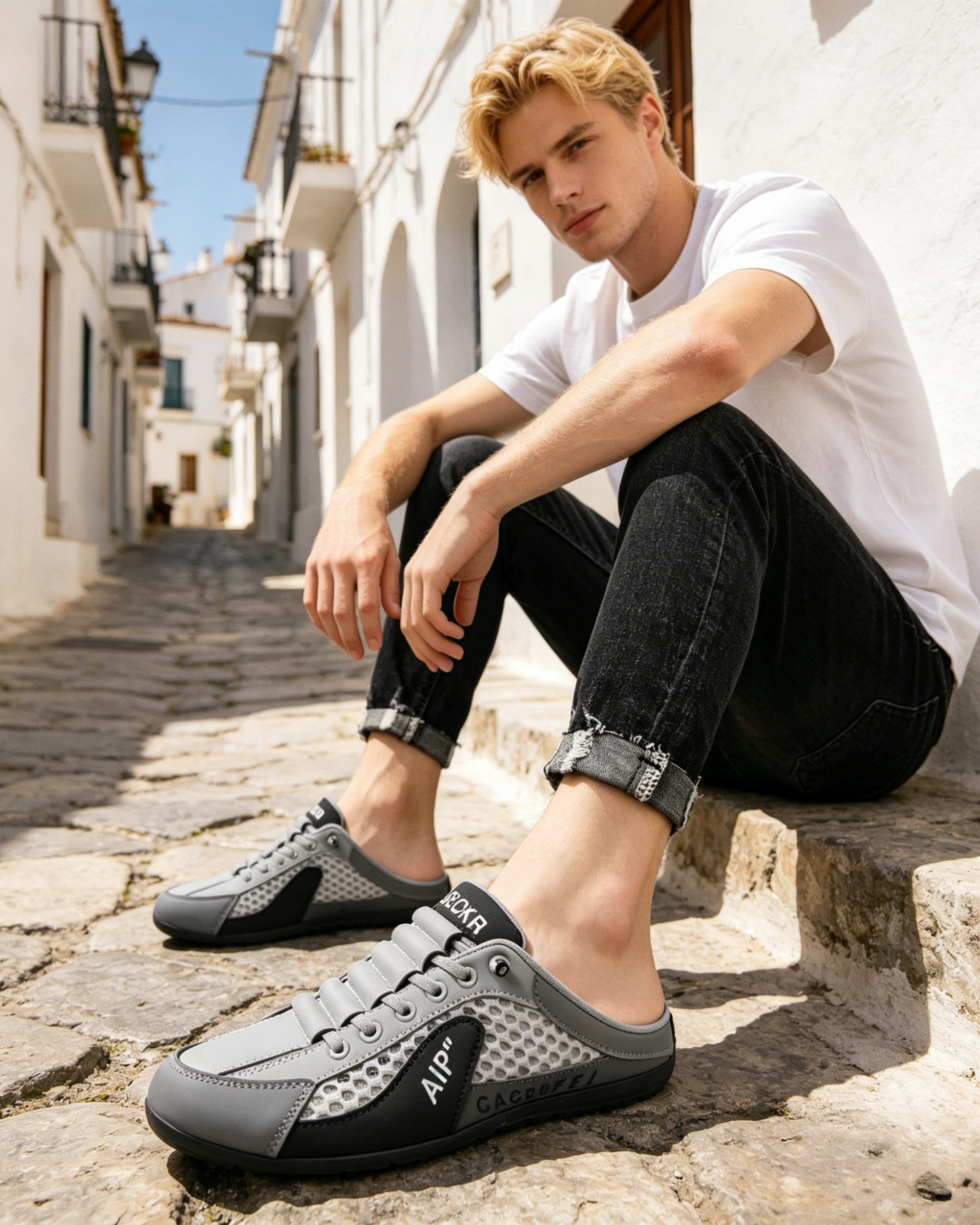 👞🔥【Obniżka ceny】【39-44】Nowe męskie sportowe kapcie codzienne, modne i stylowe
