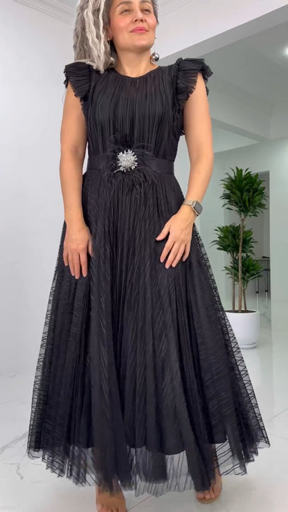 Oferta limitată🔥【S-5XL】🥰✨Dopasowana sukienka z szyfonu 2025