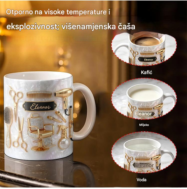 ✨✂️Personalizirana, lagana i luksuzna keramička šalica za kavu
