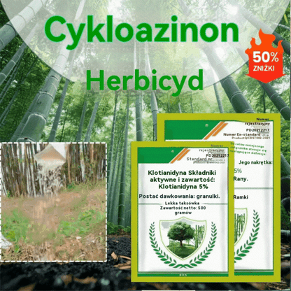 🌳✅🔥Kup 1, a drugi dostaniesz gratis🔥Herbatnik heksazinonowy, herbicyd do drzew, bambusów, krzewów, chwastów, kolei, dróg i fabryk