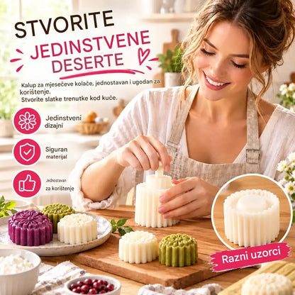 💥【Kupi 2, dobij 2 gratis – set od 4 komada!】✨😍 Kreativan, obostran i sklopiv kalup za kekse