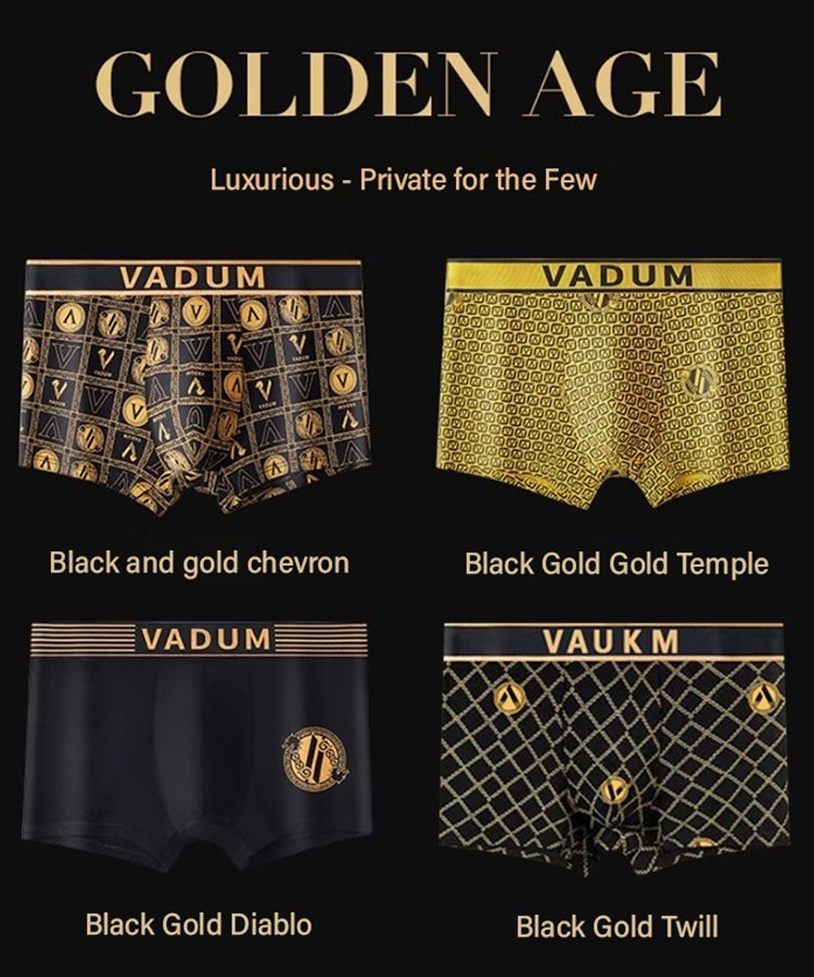 🔥Łącznie 4 sztuki🔥2024 Luksusowe magnetyczne bokserki męskie--3718357