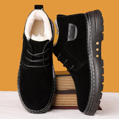 🥾Limitowana oferta: 41% TANIEJ✨【38-46】Nowe zimowe buty męskie, gruby aksamit, ciepłe i ocieplane3834377