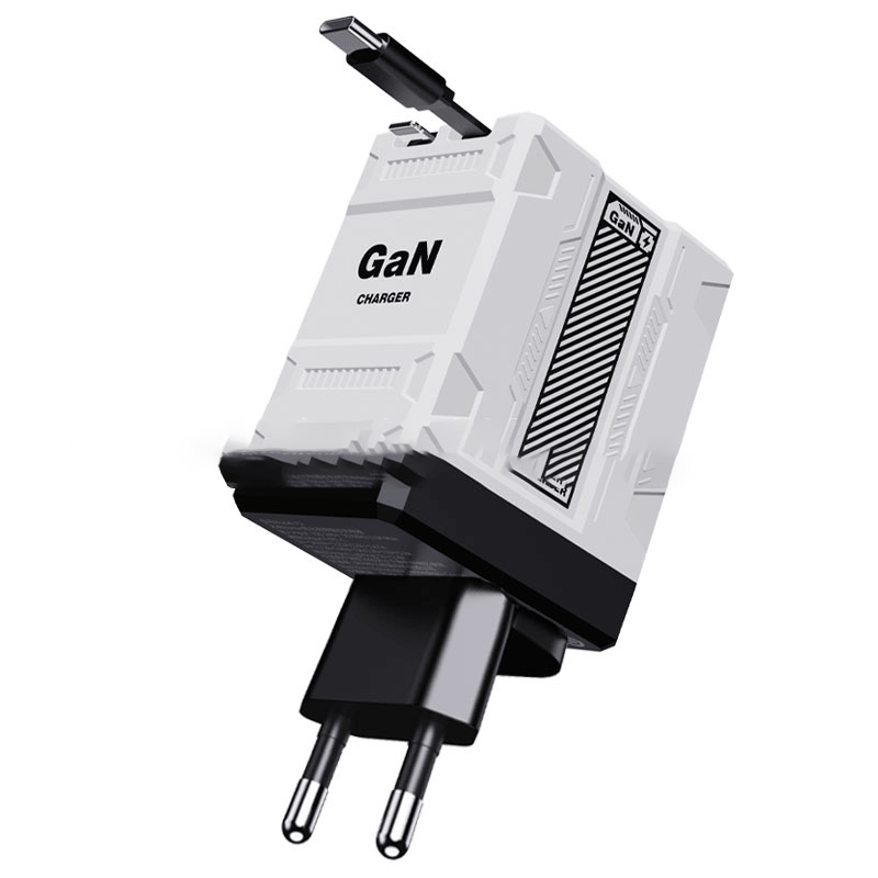 ⚡Szybka ładowarka 2w1 120W GaN, kompatybilna z iPhone, telefonami i tabletami