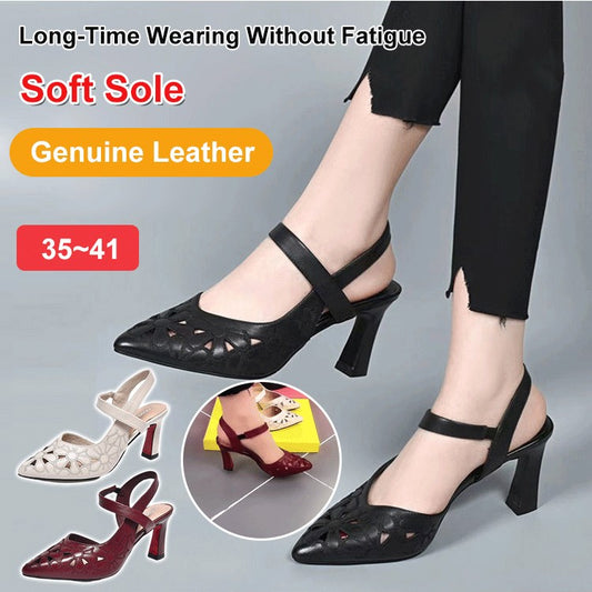 【35-41】2022 Nowa moda oddychające panie puste siatkowe buty na wysokim obcasie dla kobiet 3686268