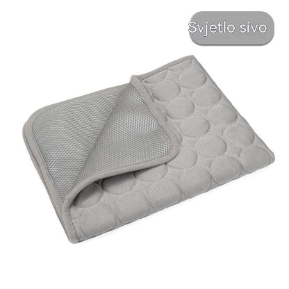 🧊⚡ ¡Rebajas de verano! Alfombrilla refrescante para mascotas (sin agua) – Tejido Oxford transpirable, apta para cualquier cama o jaula.