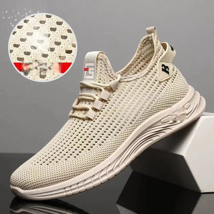 👟【39-44】Wygodne, oddychające, antypoślizgowe, modne buty męskie z siateczki 3631788