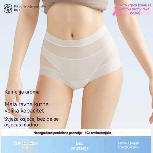 🔥🩲【Kupi 3, dobij 3 gratis】🩲Set od 6 komada za samo 31 €【Posljednji dan 50 % popusta】Antibakterijske gaćice visokog struka za kontrolu masnoće na trbuhu
