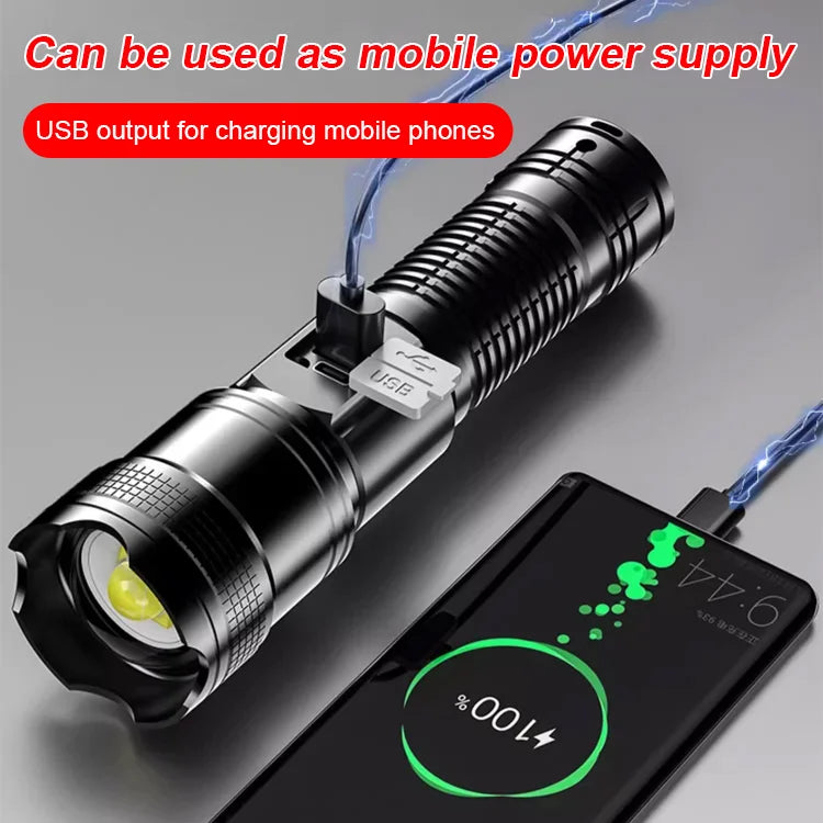 ✨️【Kup jedno drugie otrzymasz gratis】🔦🔦Nowa zewnętrzna lampa patrolowa, mocna latarka z przedłużonym czasem strzelania