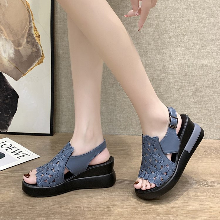 【35-40】Sandały na miękkiej podeszwie i buty w stylu retro 3651214