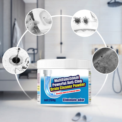 🚿💨✨【Oferta 50% taniej】Wielofunkcyjny, skuteczny proszek do czyszczenia rur odpływowych, zapobiega zatorom ✨🔥