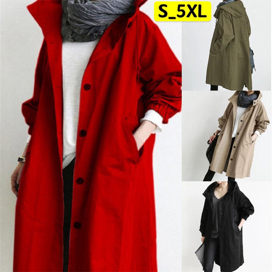 🔥🏆47% zniżki【S-5XL】Nowa, damska kurtka wiatrówka z długimi rękawami, na co dzień-3753423