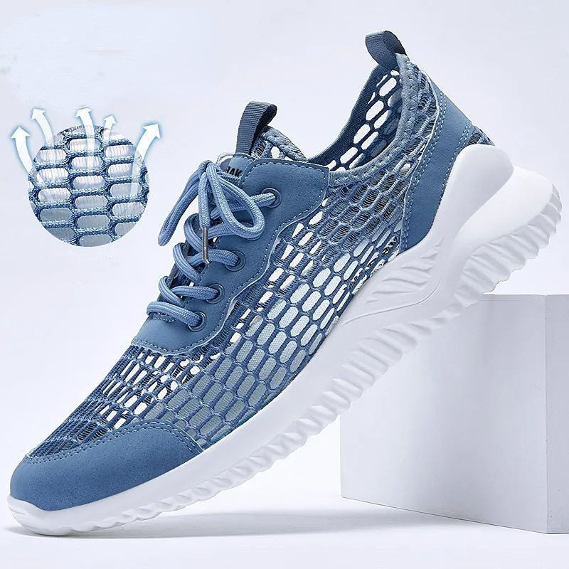 【39~44】Nowe, lekkie, oddychające i wszechstronne buty sportowe z dużą dziurą--3678008