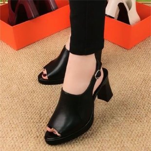 🔥🔥【50% taniej】👠【rozmiary 35-40】Nowe modne i uniwersalne damskie sandały na obcasie z odkrytymi palcami