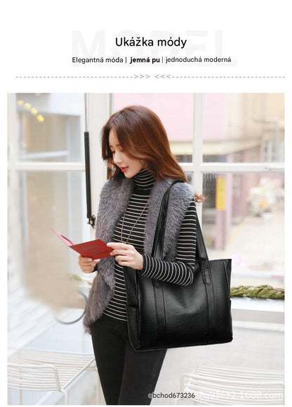 Limitovaná zľava 43 % 👜 Nová módna dámska kabelka z mäkkej kože cez rameno✨ Casual s veľkou kapacitou✨