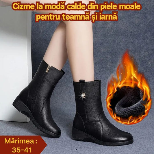 【35-41】Nowe buty na jesień i zimą, martensy z miękkiej skóry-3852116