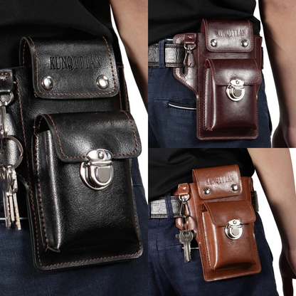 👜 Skórzana torba multifunkcyjna dla mężczyzn