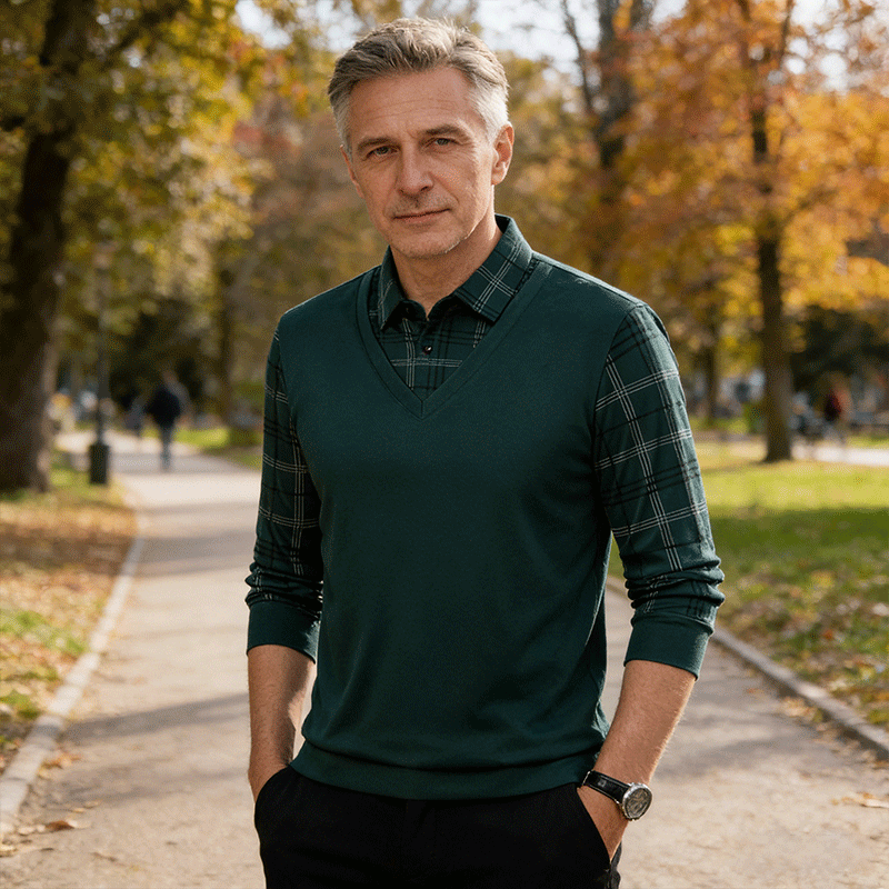 👔 Poleca kierownik | Oszczędność 120 zł | Męski zestaw dwuczęściowy z imitacji weluru