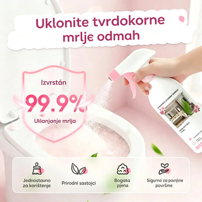 🚿✨ 50% POPUST! Višenamjenski sprej za čišćenje kupaonice – Brzo otapa kamenac i ostatke sapuna. 🧼💨
