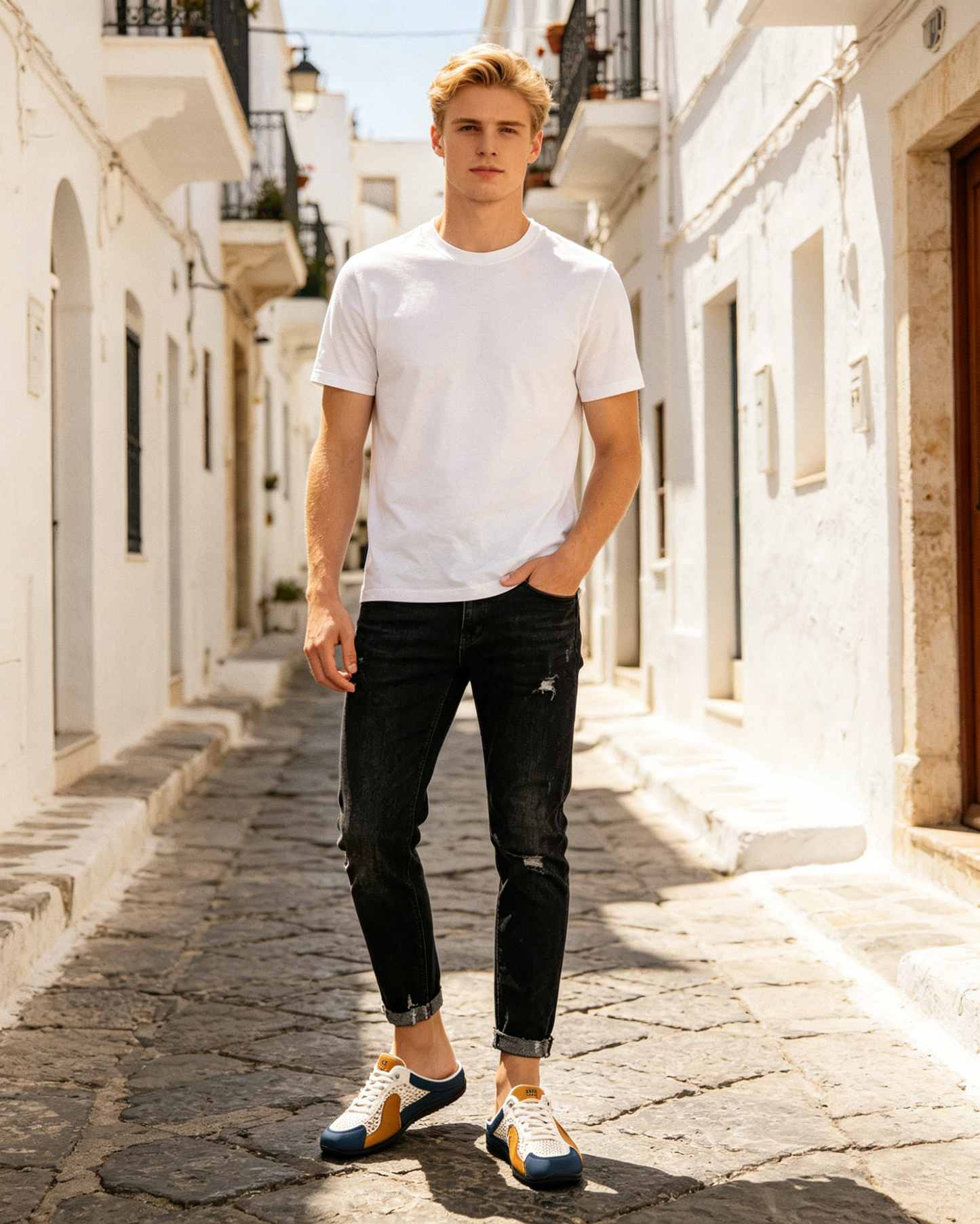 👞🔥【Obniżka ceny】【39-44】Nowe męskie sportowe kapcie codzienne, modne i stylowe