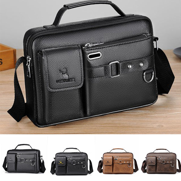 【🔥Zniżka ograniczona czasowo 50%】🤵🤵 Modna i wysokiej klasy torba na ramię dla mężczyzn-3897619