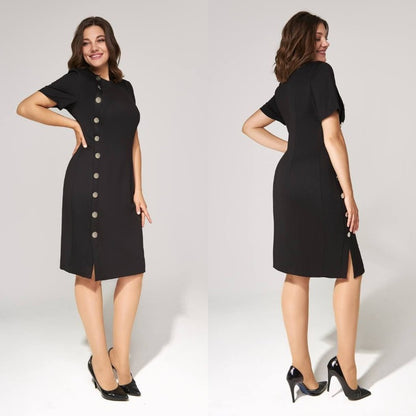 🔥【S-5XL】👗 2024 Nowa, modna, wąska i elegancka sukienka 3710174