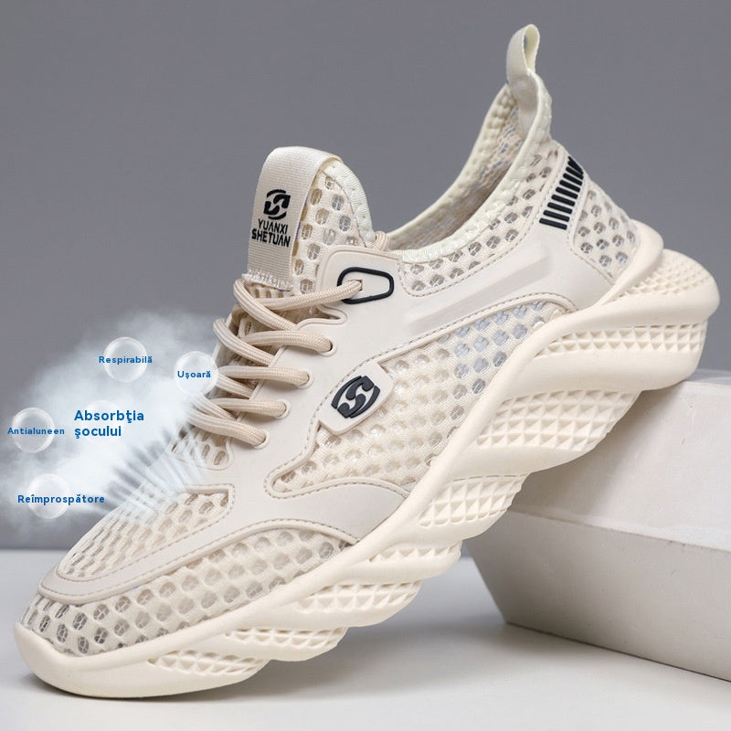 👟【39-45】Nowe męskie letnie sportowe buty casual z przewiewnej siateczki 2025