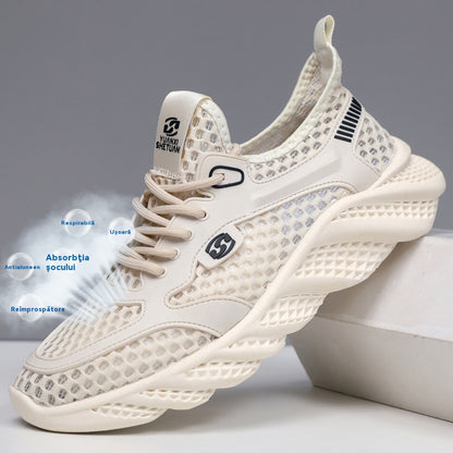 👟【39-45】Nowe męskie letnie sportowe buty casual z przewiewnej siateczki 2025