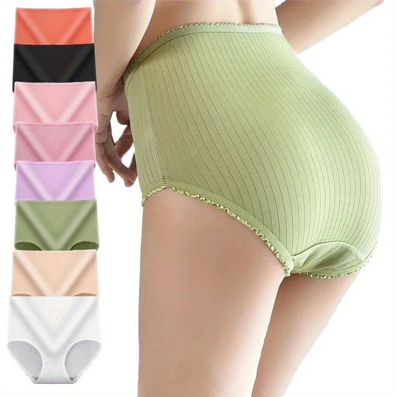 🏆【M-2XL】🩲Žensko vodootporno antibakterijsko donje rublje za veće veličine s visokim strukom
