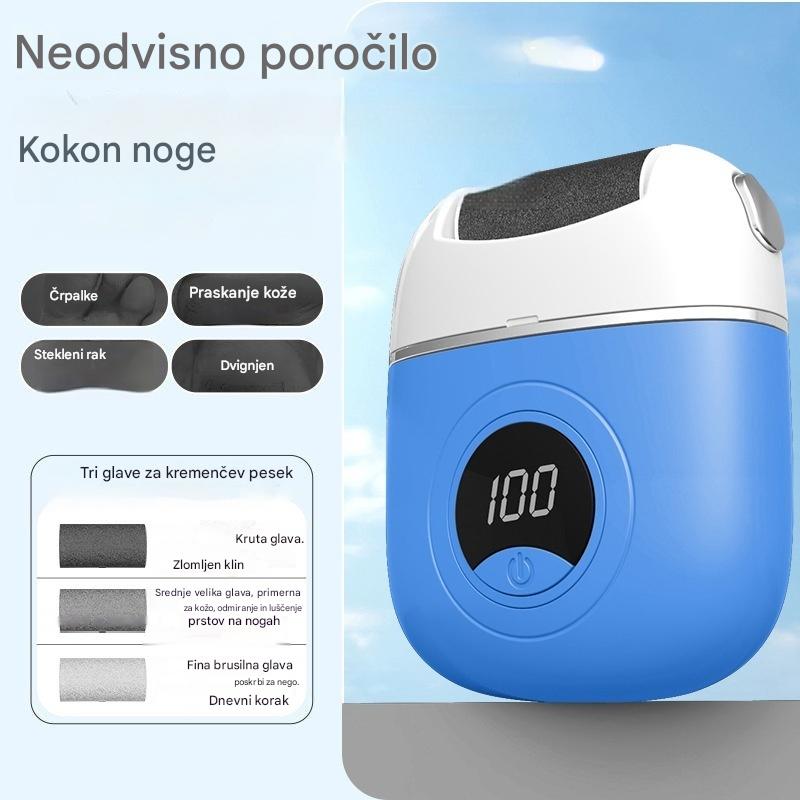 🦶🛁✨🔥Novi električni valjčki za pedikuro, odstranjevanje odmrle kože s pet, električni valjčki za pedikuro