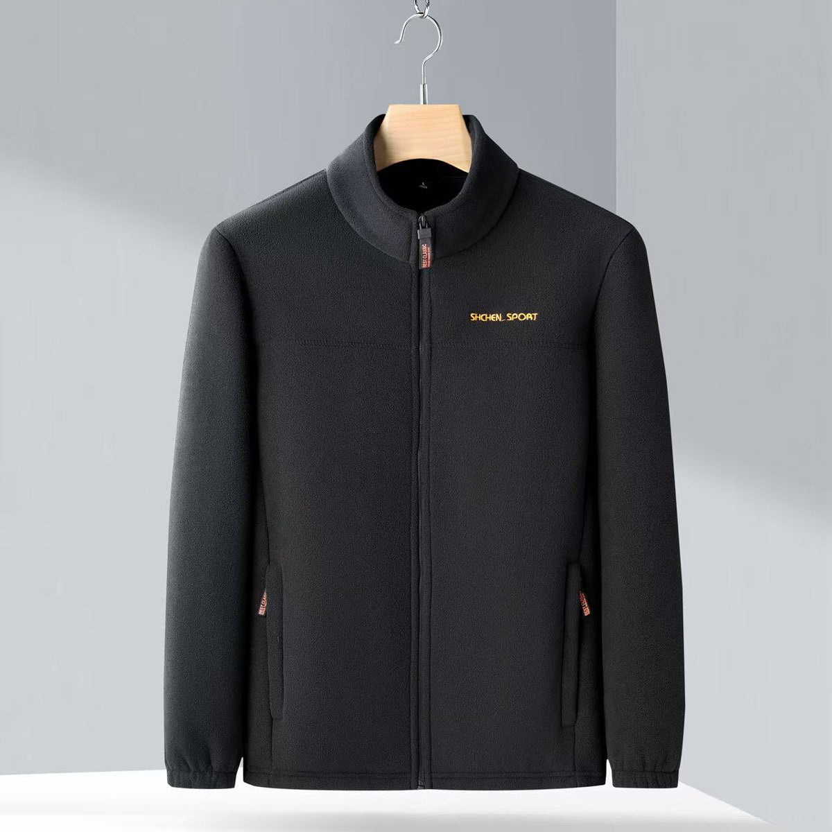 🔥【L-4XL】Męska kurtka jesienno-zimowa z wysokim, pluszowym kołnierzem, ciepła